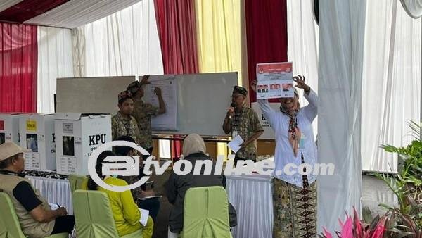 Suara Pertama di TPS Tepat Dikandang Jokowi untuk Anies-Cak Imin