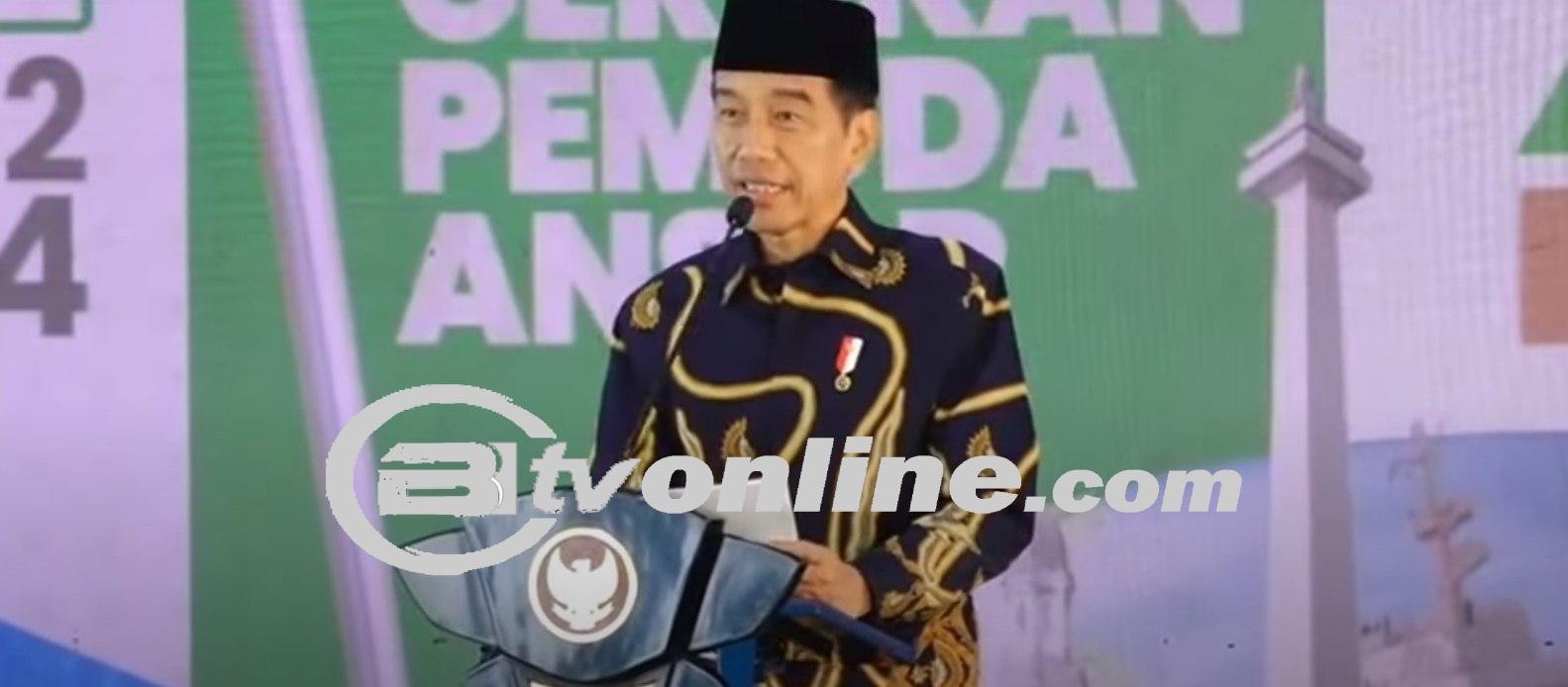 Pidato Presiden Jokowi Pada Pembukaan Kongres GP Ansor 2024 di Pelabuhan Tanjung Priok
