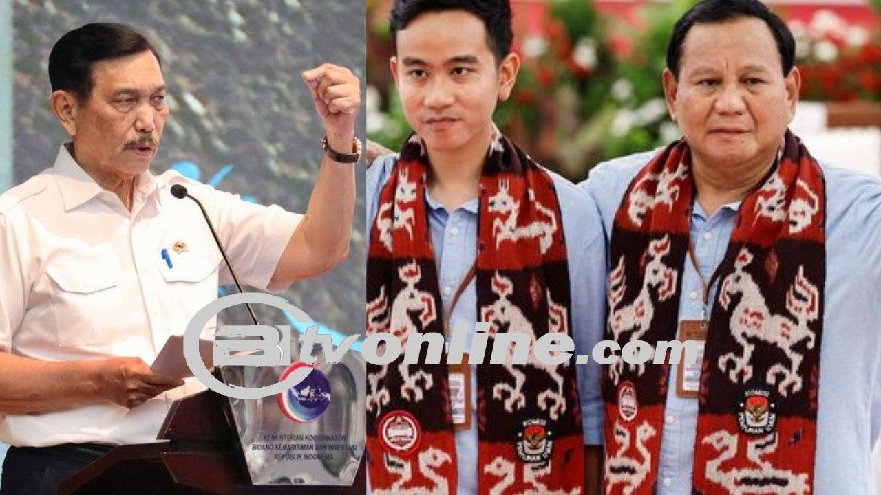 Luhut Resmi Dukung Prabowo-Gibran di Pilpres 2024