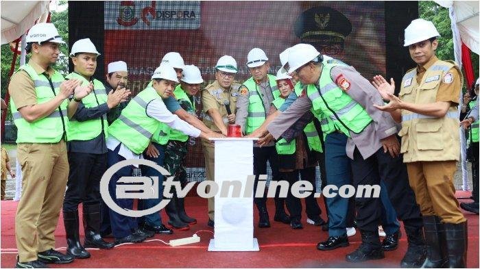 Pemkot Makassar Resmi Groundbreaking Revitalisasi Lapangan Karebosi