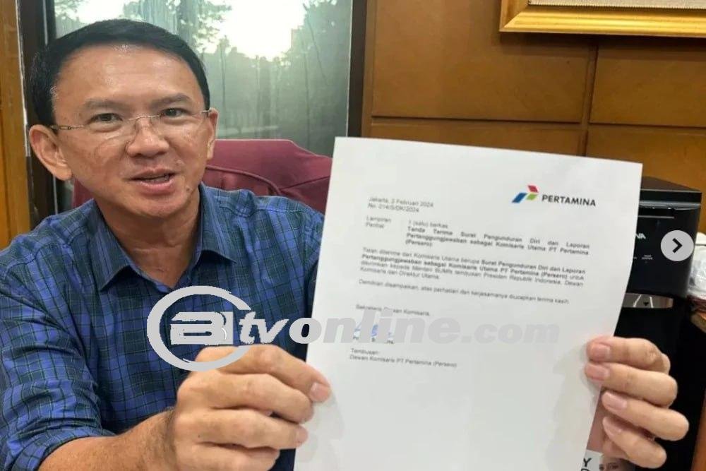 Alasan Ahok Mundur dari Komisaris Pertamina,Ingin Fokus Menangkan Ganjar-Mahfud