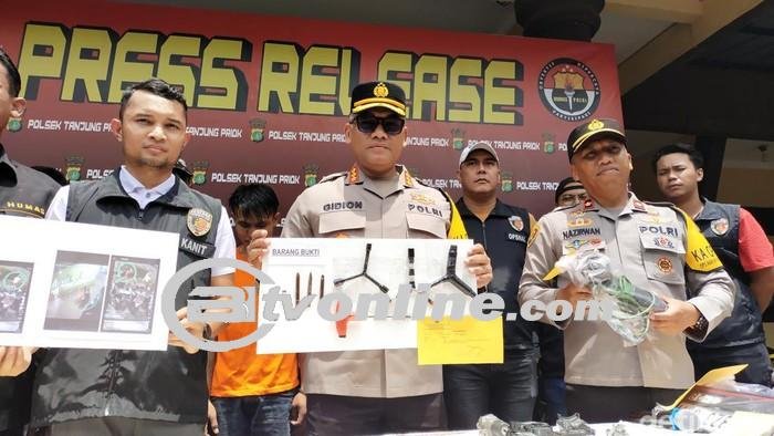 Polsek Tanjung Priok Amankan Puluhan Sepeda Motor Hasil Pencurian