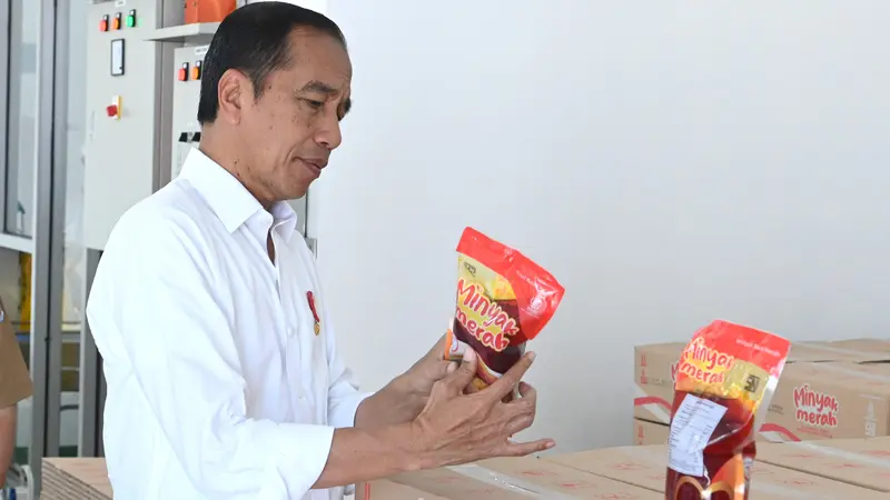 Harga Minyak Makan Merah Bikin Heboh! Jokowi Ungkap Lebih Murah dari Minyak Pasaran
