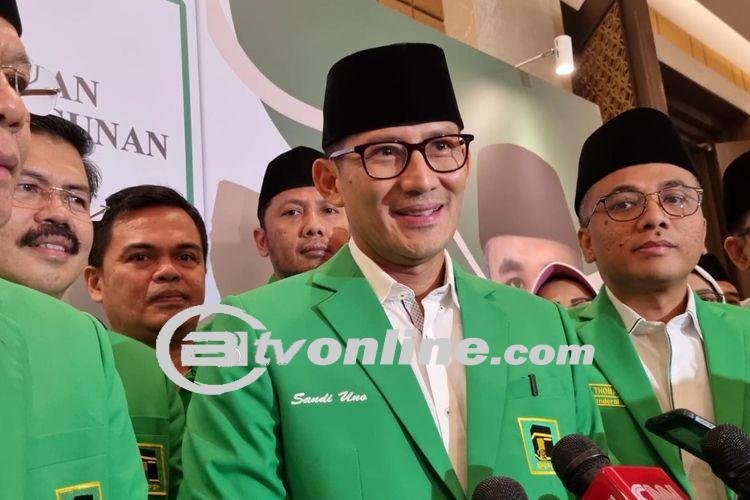 Ketua Bappilu PPP Sandiaga Uno Menolak Berkomentar, Menyerahkan Kepada Plt Ketum