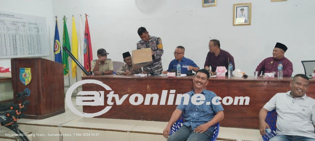 Pemilihan Ketua LPM Desa Suka Maju Berjalan Dengan Kondusif