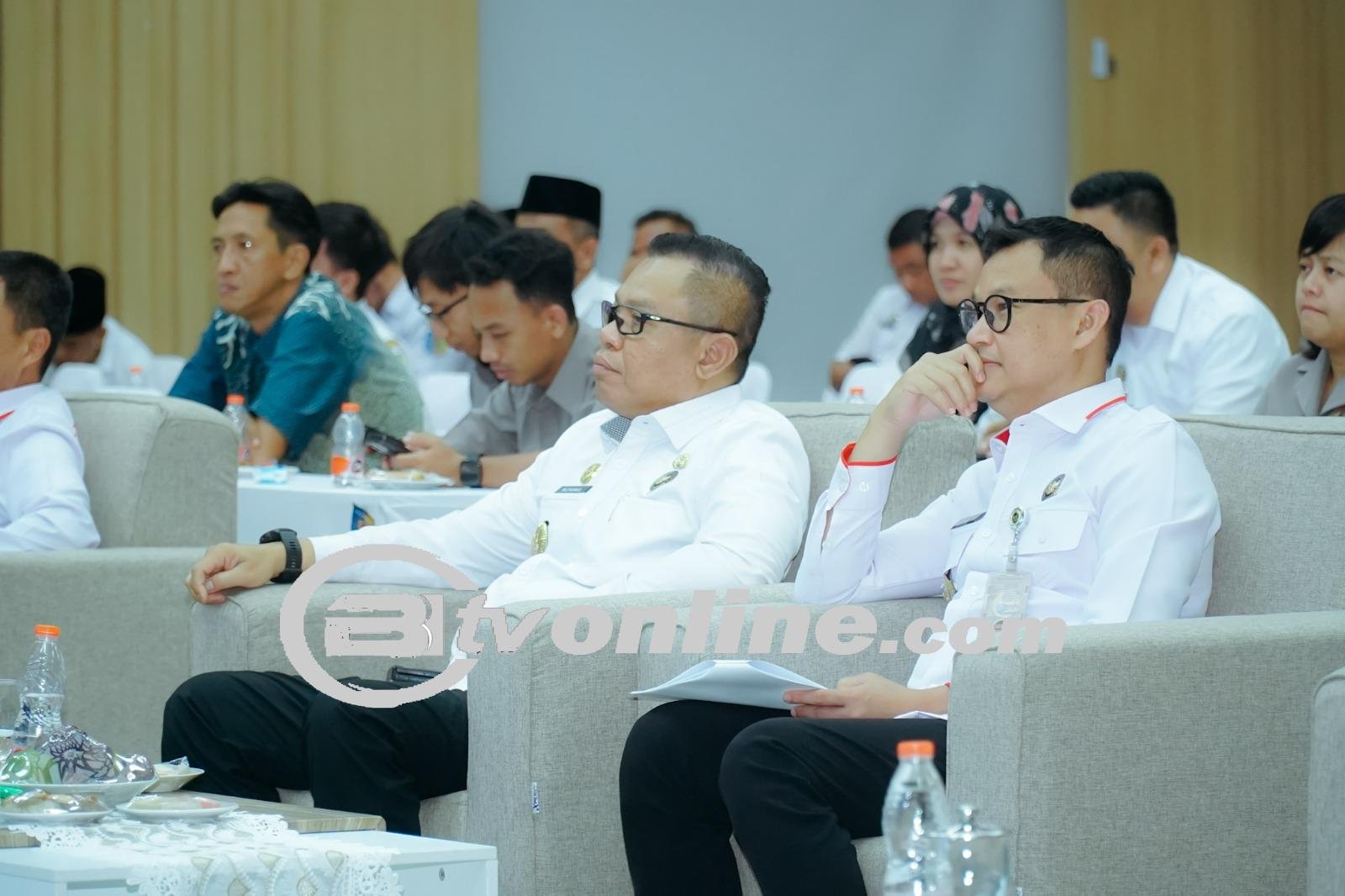 Sambut Kunjungan Tim Kemenkopolhukam, Pj. Nizhamul Sampaikan Pelayanan Keterbukaan Informasi Pemkab Batu Bara