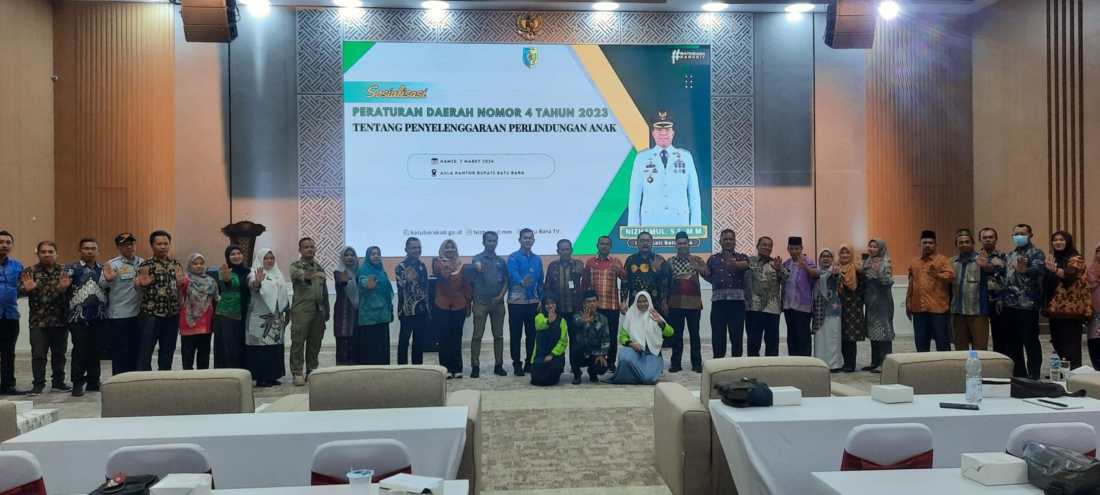 Lapas Labuhan Ruku Ikuti Sosialasi Peraturan Daerah No 4 Tahun 2023 Tentang Penyelenggara Perlindungan Anak