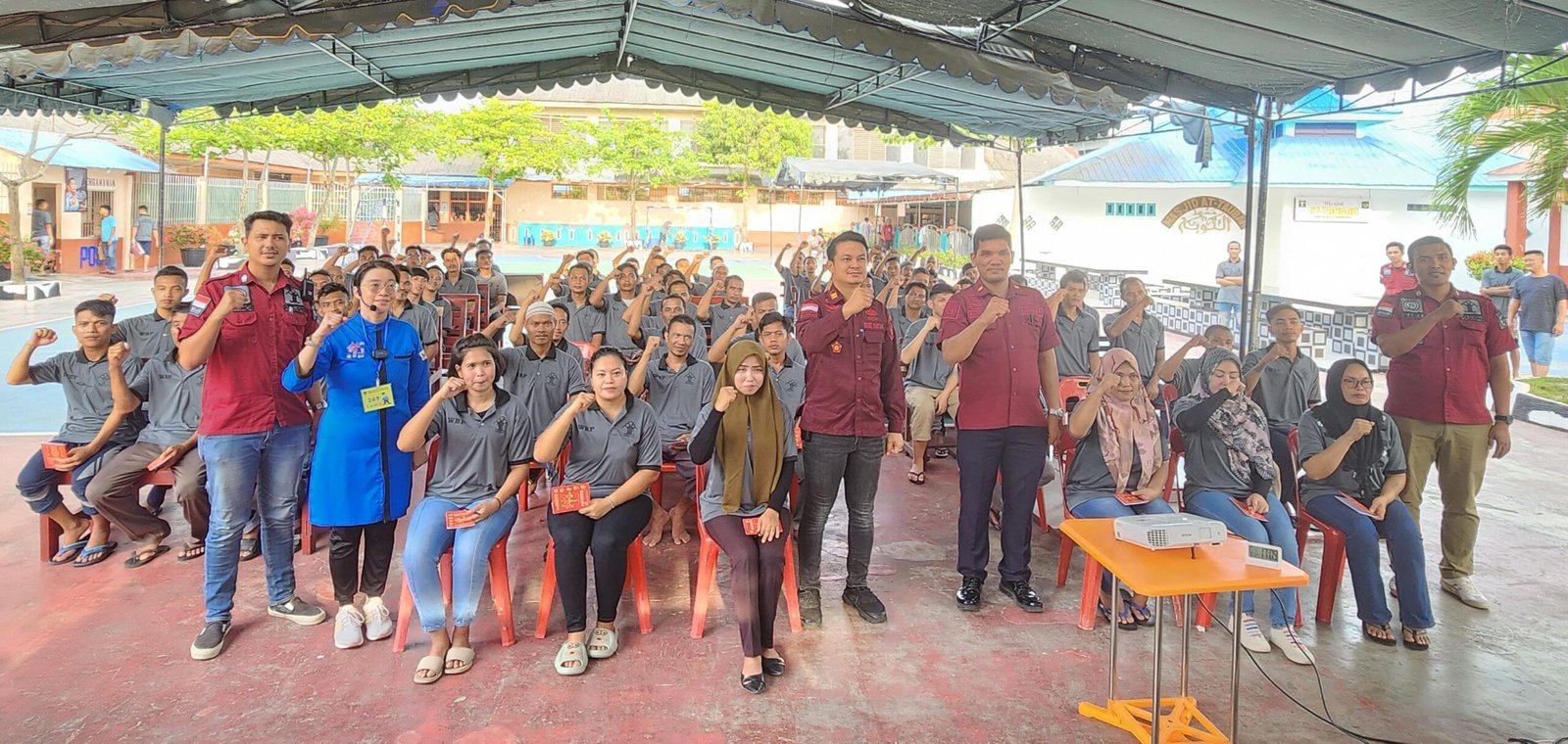 BENTUK KARAKTER WARGA BINAAN, LAPAS LABUHAN RUKU JALIN KERJA SAMA DENGAN YPMBPBI UNTUK PEMBINAAN MORALITAS