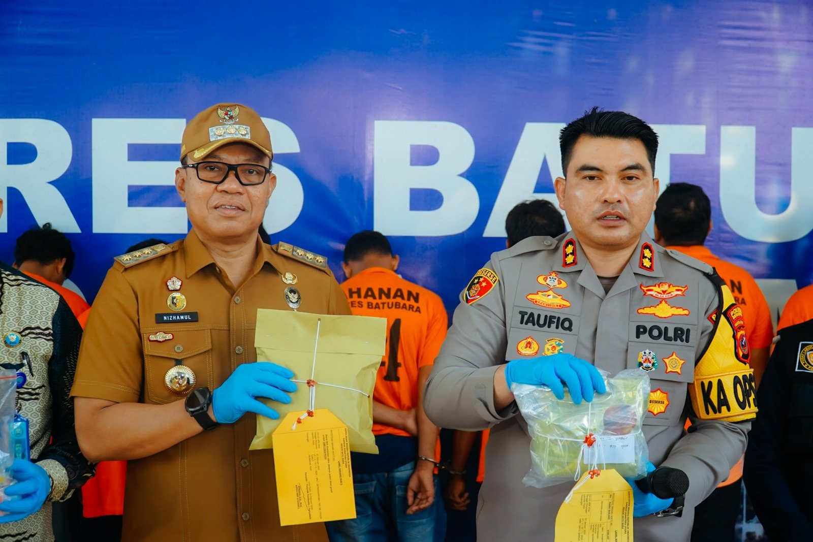 Dukung Pemberantasan Narkoba, Pj. Nizhamul Ikut Musnahkan 2 Kg Sabu