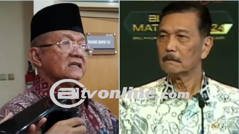 Wakil Ketum Mui Seharusnya Luhut Yang Angkat kaki Dari Nkri Bukan Pengkritik