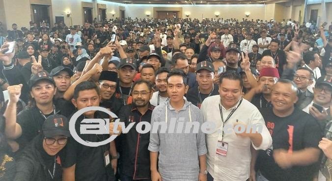 Gibran Rakabuming Raka Minta Relawan Bersiap Hadapi Pilkada 2024 dan Mendukung PSI