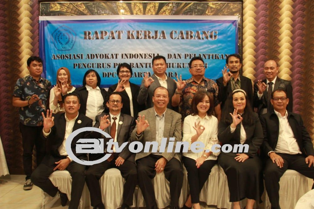 Ketua Umum DPP AAI ON Dr. Palmer Situmorang, S.H., M.H. Lantik Pengurus Posbakum AAI ON DPC Jakarta Utara