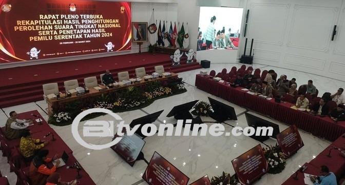 Rekapitulasi Suara 8 Provinsi Dibagi dalam 2 Panel