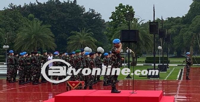 Panglima TNI Sambut Kembalinya 1.088 Prajurit Pasca Misi Perdamaian PBB di Lebanon