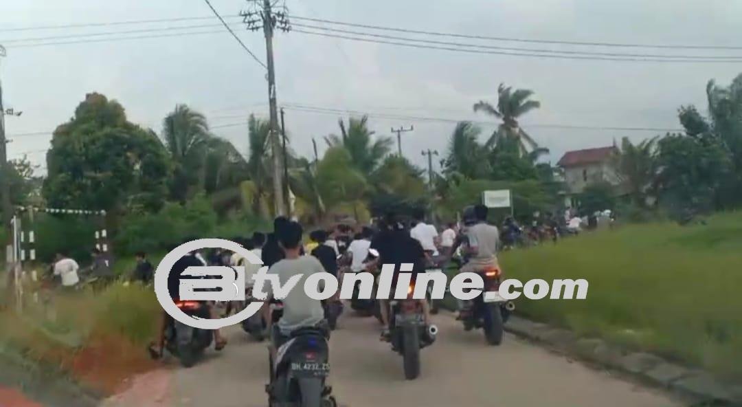 Balap Liar Di Muaro Jambi Saat Bulan Ramadhan Dibubarkan Polisi