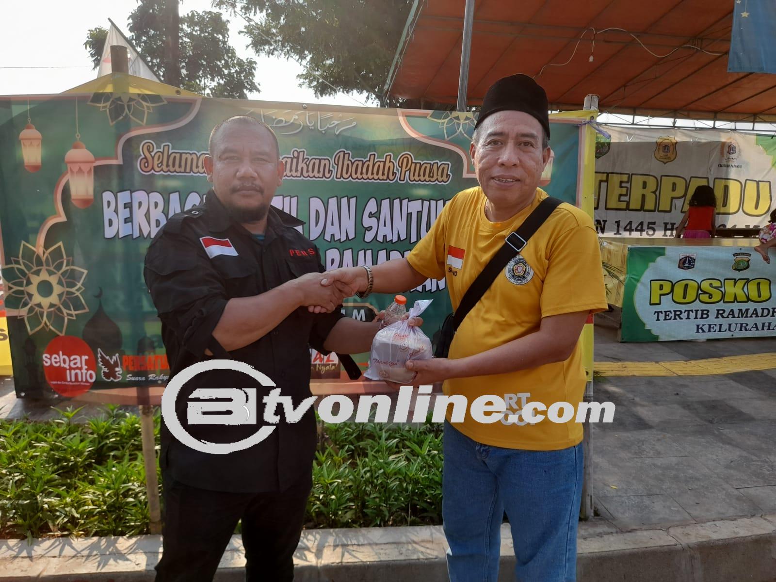 Wartawan Media Online Jakarta Utara Berbagi Berkah Ta’jil Dan Santunan Anak Yatim Di Bulan Suci Ramadhan 1445 H
