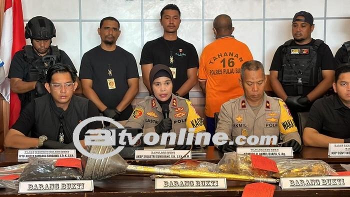 Pencuri Hiasan Emas di Masjid Al-Huda Diringkus Polisi 
