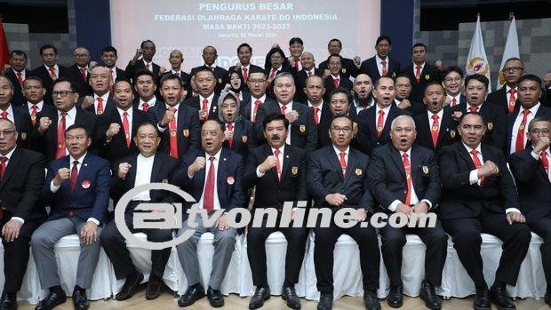 Hadi Tjahjanto Janji Bawa Karate RI Berprestasi Saat Hadiri Pengukuhan PB FORKI