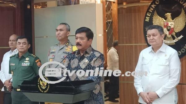 Menko Polhukam, Hadi Tjahjanto, Memantau Persiapan Pengamanan Mudik dan Perayaan Idul Fitri