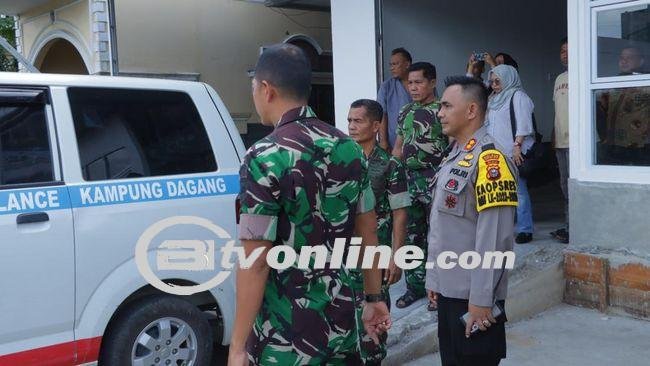 Prajurit TNI Meninggal Dunia Saat Tugas Pengamanan Pleno di Inhu