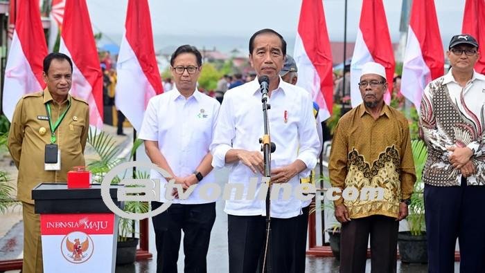 Presiden Jokowi Resmikan 15 Ruas Jalan di Sulteng, Warga Bersyukur dan Bahagia