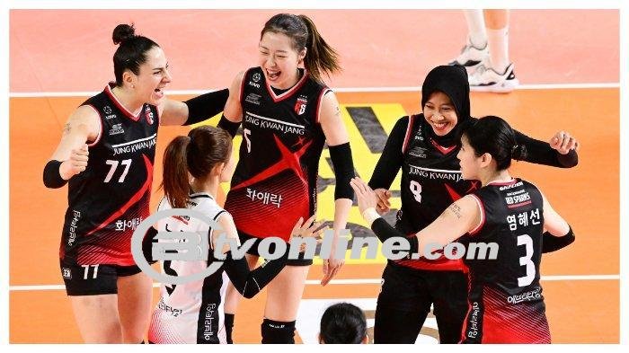 Red Sparks Menang Dramatis atas Hyundai Hillstate dalam Liga Voli Korea