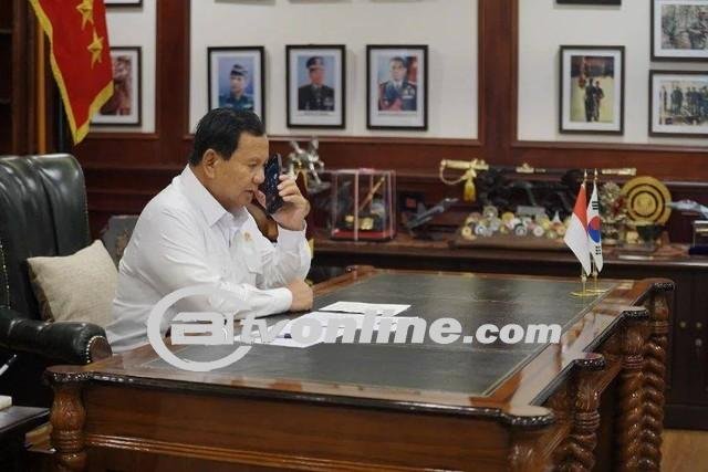 Prabowo Ditelepon Presiden Korsel, Dipuji Dapat Dukungan Tinggi di Pilpres