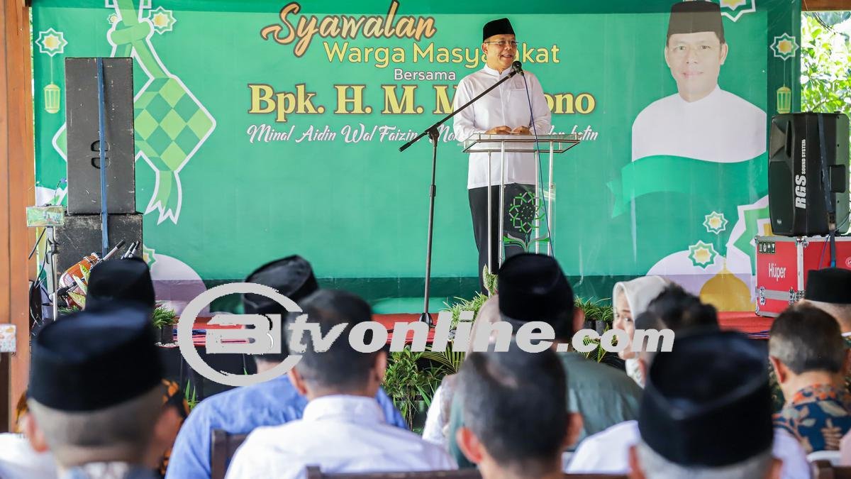 Tradisi Halal Bihalal PPP, Mardiono Silaturahmi dan Berharap Keadilan di MK
