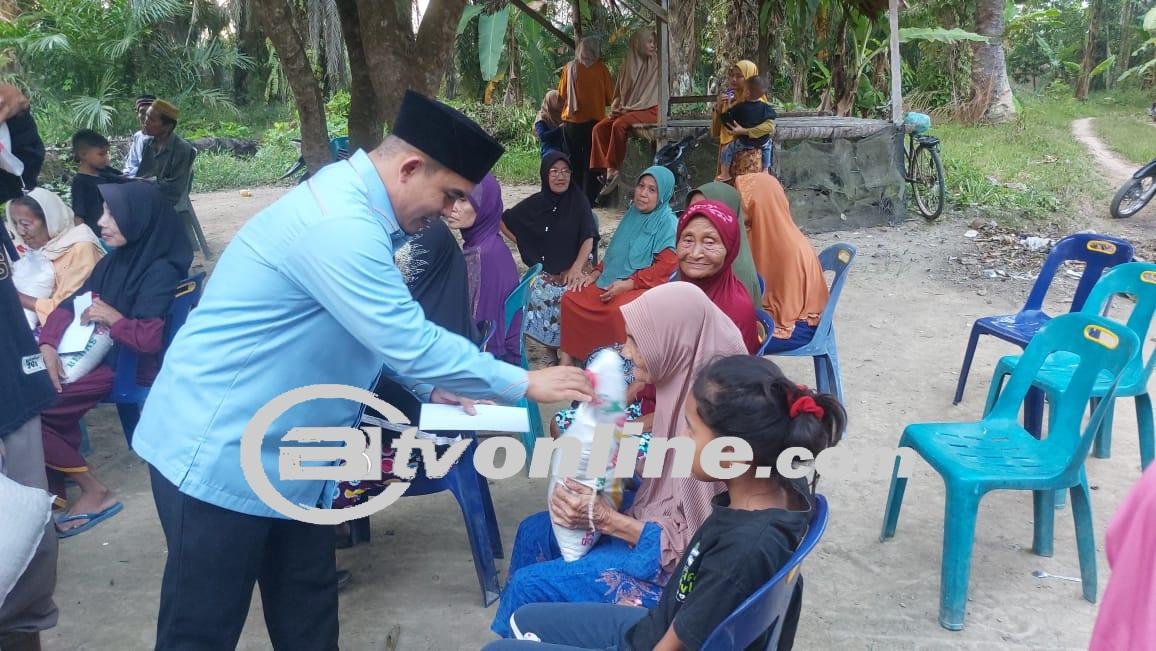 Pembina JARPIM dan KSJ Serahkan Bantuan Bedah Rumah Untuk Warga Duafa Di Secanggang Langkat