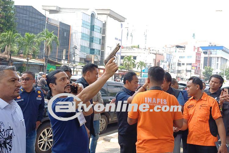 Drama Penembakan di Jatinegara, Ghatan Saleh Lakukan Rekonstruksi 