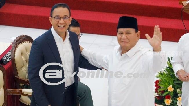 Prabowo Singgung Soal Senyum Berat Kekalahan di Pilpres, Begini Reaksi Anies