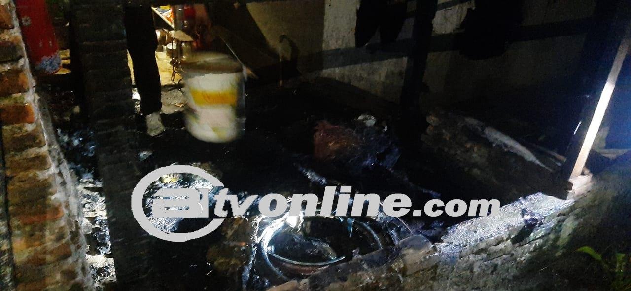 Respons Cepat Polsek Siantar Martoba ke Lokasi Kebakaran Barang Bekas di Pematangsiantar