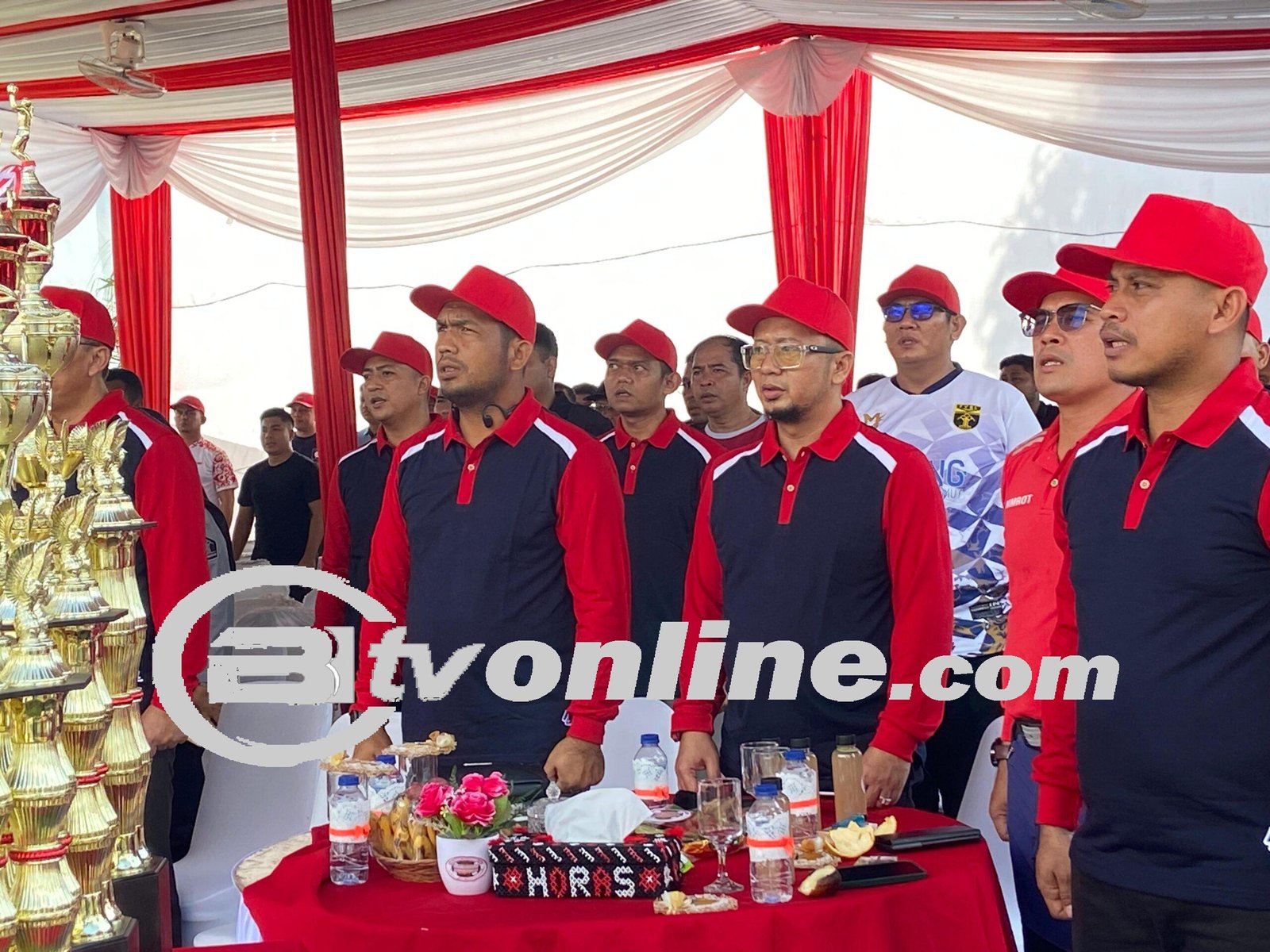 Lapas Kelas IIA Labuhan Ruku Ikuti Kegiatan Pembukaan Persatuan Olahraga Pengayoman (POP)