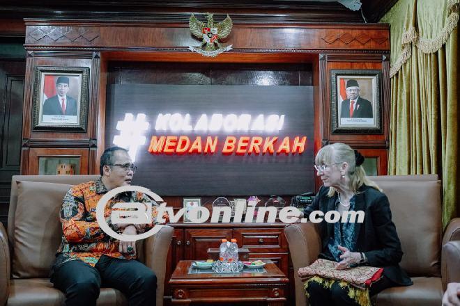 Jerman Ingin Perkuat Kerja Sama Lingkungan dan Kebersihan Dengan Pemko Medan