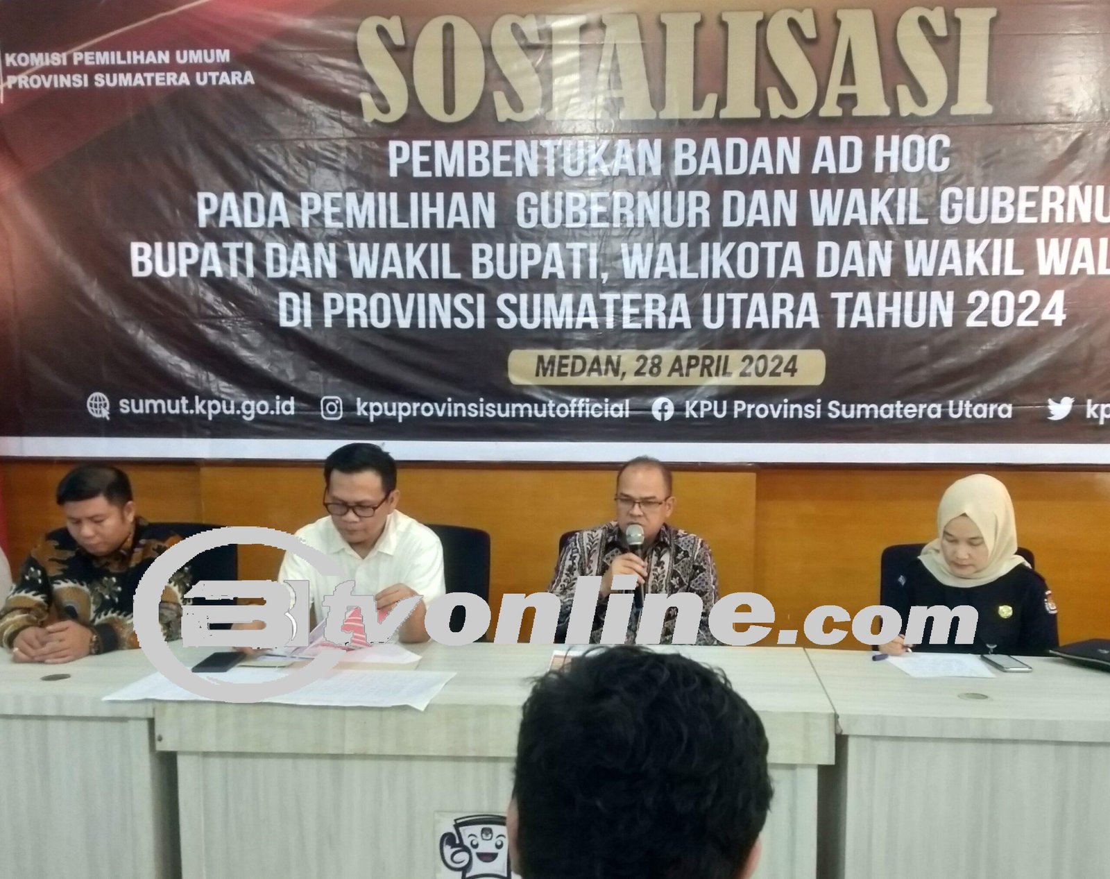 Menuju Pilkada 2024,KPU Sumut Umumkan Syarat Pendaftaran Untuk Balon Gubernur, Bupati, dan Walikota
