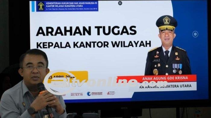Strategi Kakanwil Kemenkumham Sumut,Menggerakkan Kinerja Pegawai Dengan 9 Alur Pikir Kinerja
