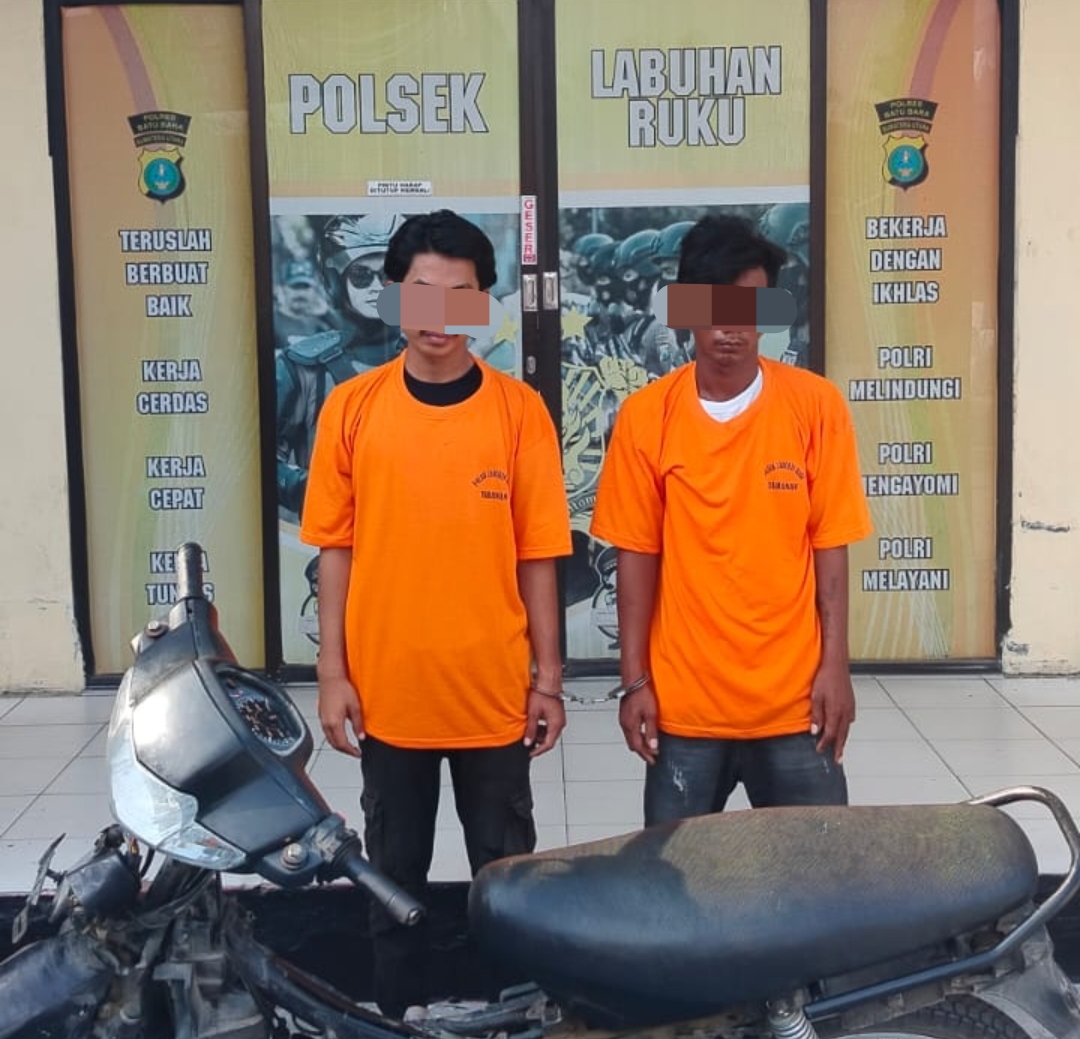Pelaku Curanmor Di Tanjung Tiram Berhasil Di Ringkus Polsek Labuhan Ruku