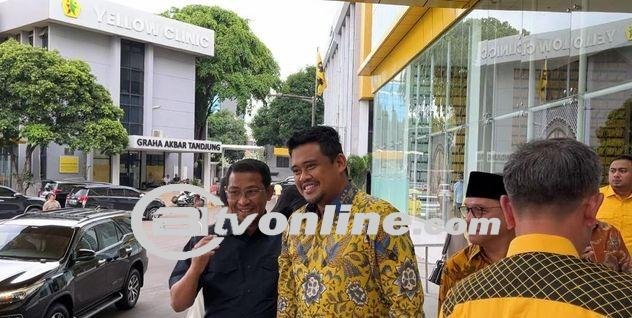Bobby Nasution Sudah Dapat Surat Tugas Dari Golkar Untuk Maju Pilgub Sumut