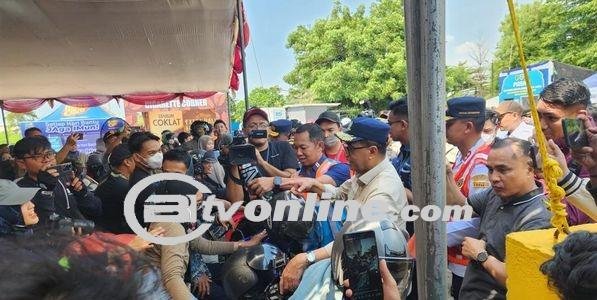 Menko PMK-Menhub Lanjut Cek Pemudik Motor di Ciwandan