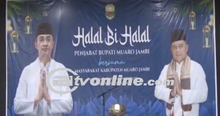 Pemerintah Kapubaten Muaro Jambi Menggelar Halal Bihalal Bersama Forkopimda dan Masyarakat