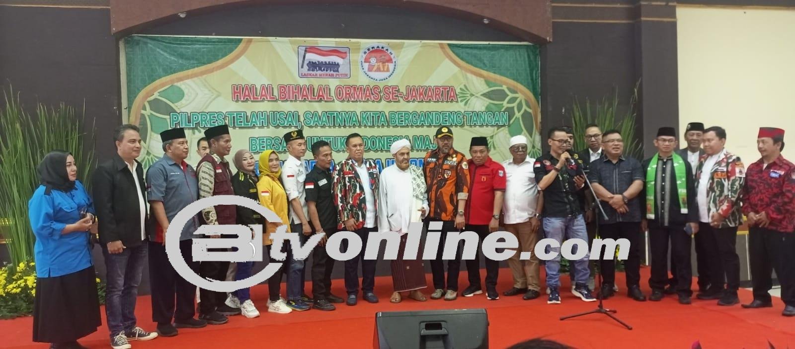 Laskar Merah Putih Prakarsai Halal Bihalal Ormas Se Jakarta Pasca Idul Fitri 1445 H