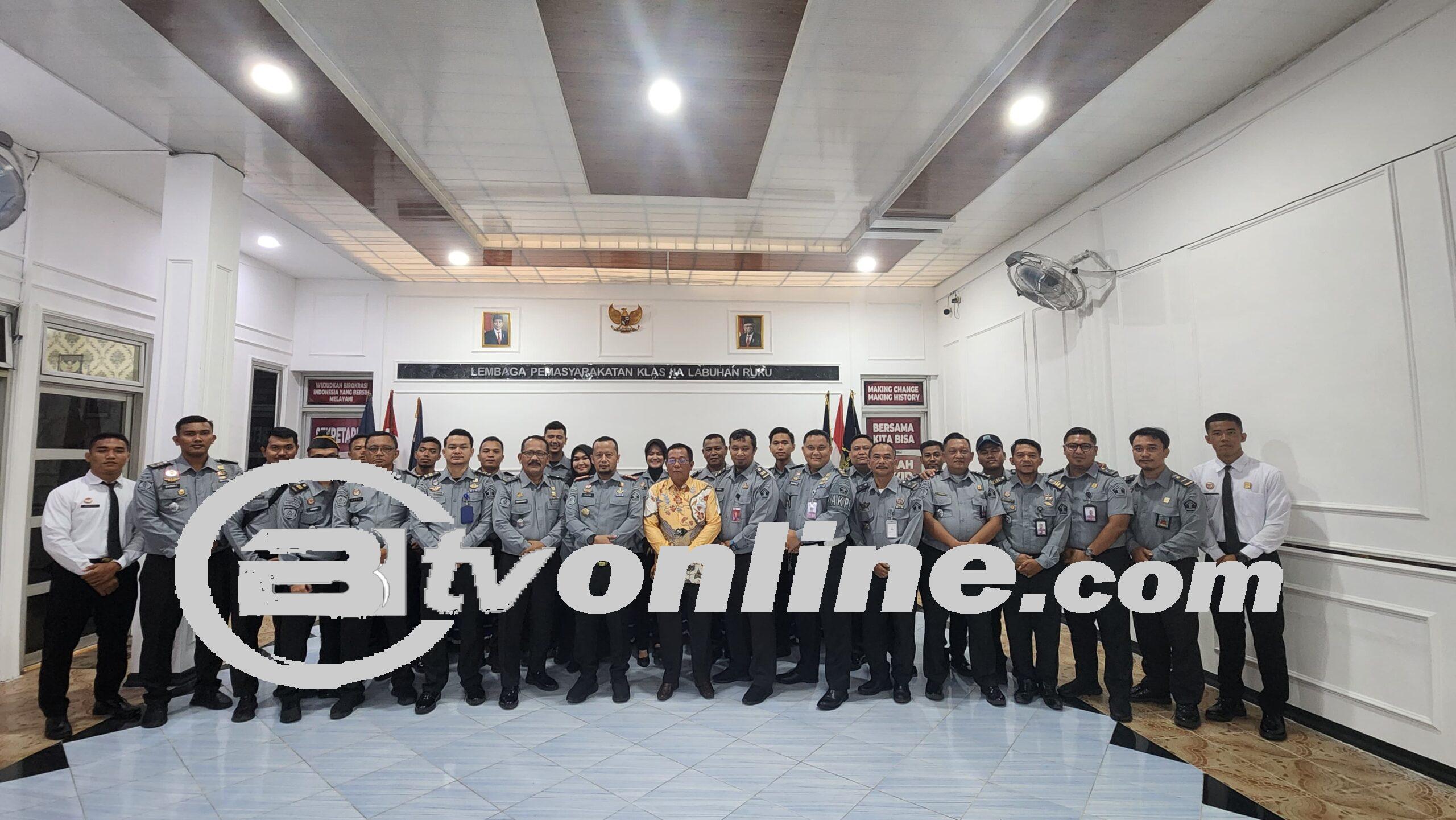 Pelepasan Pegawai Lapas Labuhan Ruku, Sebuah Perpisahan Penuh Haru Dalam Masa Purna Bakti