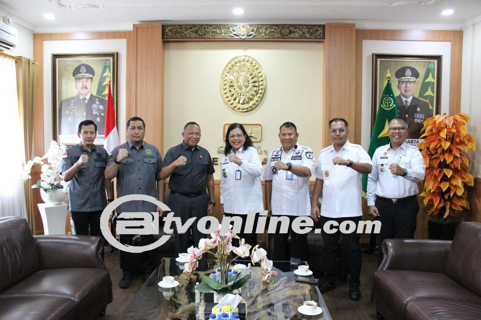 Kemenkumham Bali Audiensi Dengan Kejaksaan Tinggi Bali: Membangun Sinergi Dalam  Penegakan Hukum