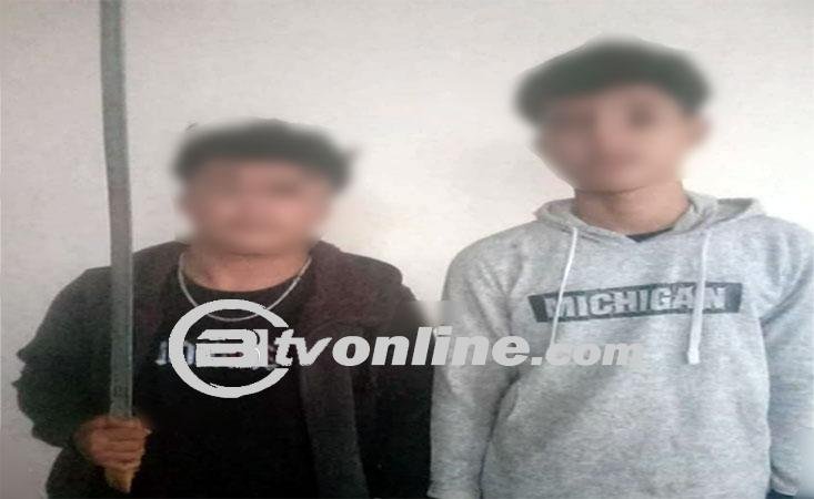 Dua Remaja Anggota Genk Motor Pasar 9 Desa Manunggal Diringkus Polisi