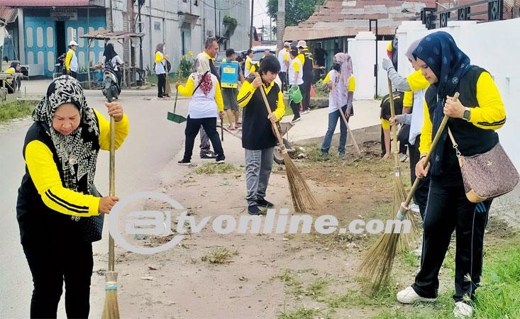 Pemerintah Kabupaten Simalungun, Forkopimda, dan Masyarakat Bandar Berjibaku Bersihkan Kota Perdagangan