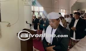 Lebaran Lebih Awal, Ratusan Jemaah Tarekat Naqsabandiyah di Deli Serdang Salat Idul Fitri Hari Ini