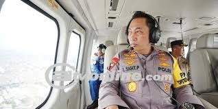 Menko PMK, Panglima-Kapolri Cek Arus Balik KM 70 Tol Cikatama Dengan Helikopter