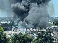 Kebakaran di Bandara Internasional Manila Membakar 19 Kendaraan