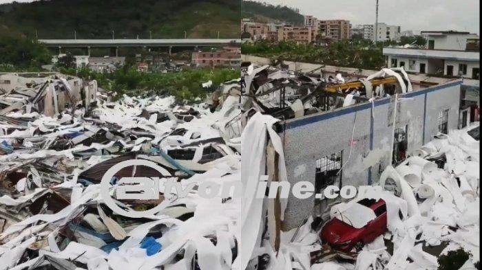 Tragedi Tornado Mengguncang Guangzhou, 5 Tewas dan Kerusakan Luas Mengancam