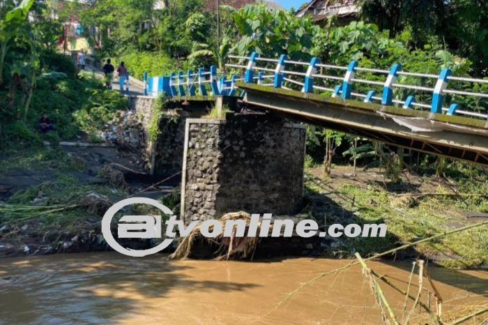 Lima Jembatan di Lumajang Terdampak Banjir Lahar Dingin Gunung Semeru